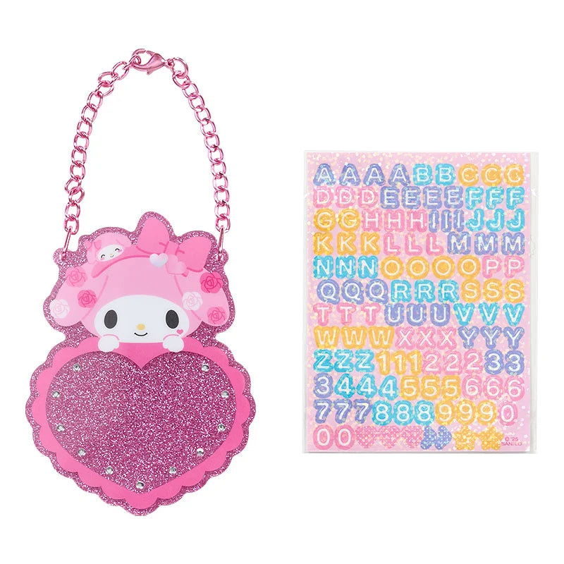"Gakuen Kirameki Festival" My Melody Custom Heart Keychain