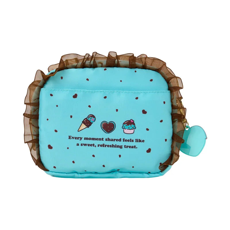 Kuromi "Chocolate Mint" Ribbon Pouch