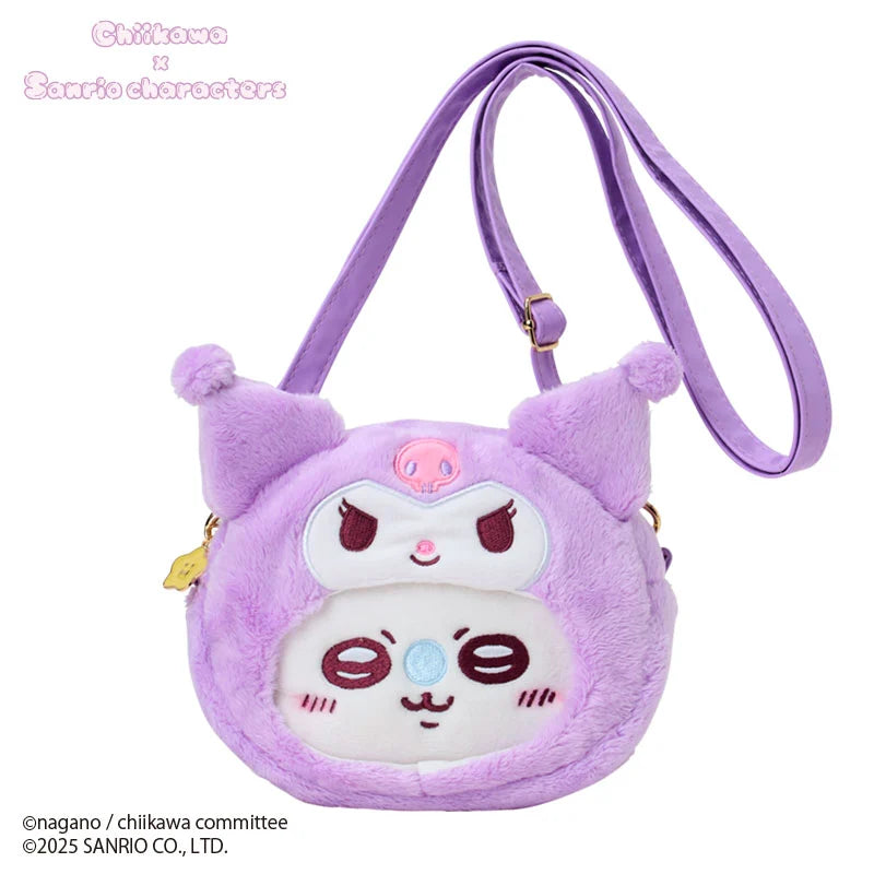 "Chiikawa x Sanrio Characters" Momonga Pochette