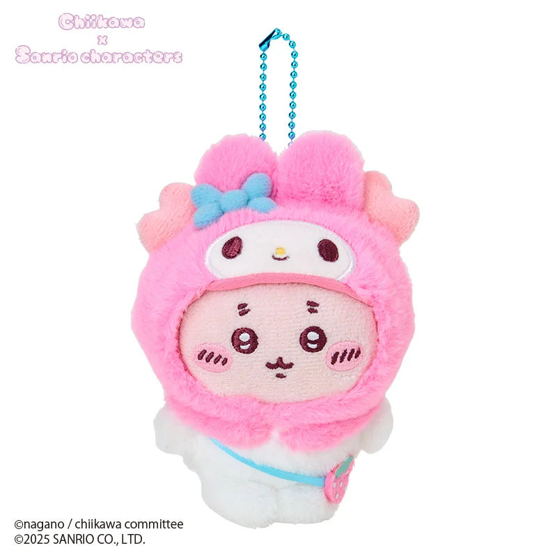"Chiikawa x Sanrio Characters" Furuhonya Mascot Plush