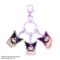 Netflix Kuromi 3-strand Acrylic Keychain
