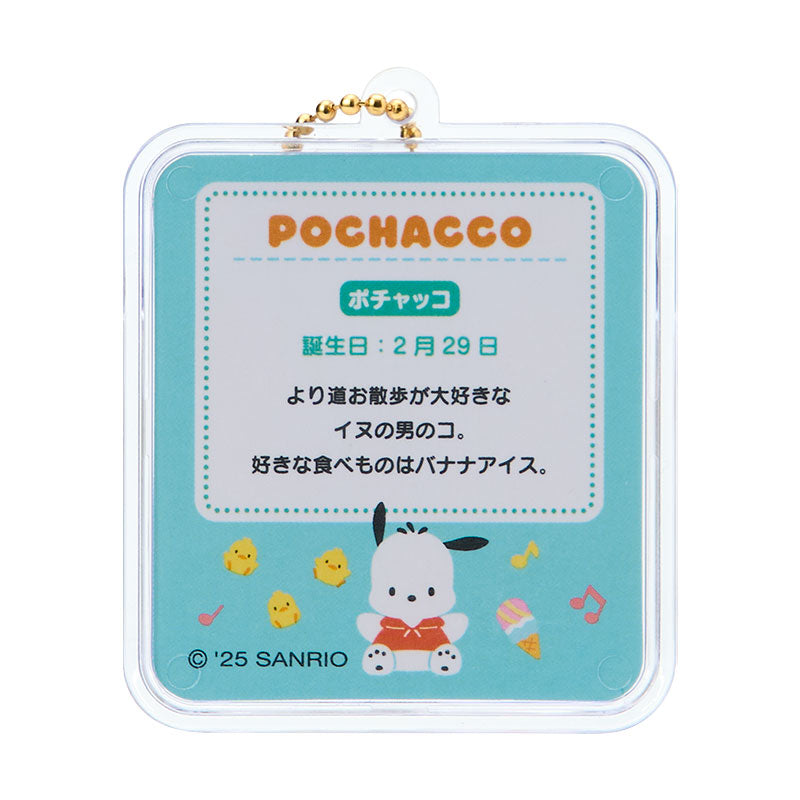 Pochacco Miniature Package Keychain