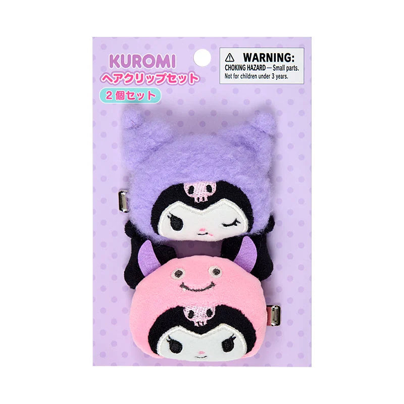 Kuromi My Deco Bag Hair Clip Set