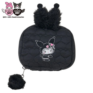My Melody & Kuromi Rabbit Design Pouch [Kuromi]