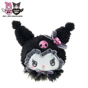 My Melody & Kuromi Rabbit Design Face Hair Clip [Kuromi]