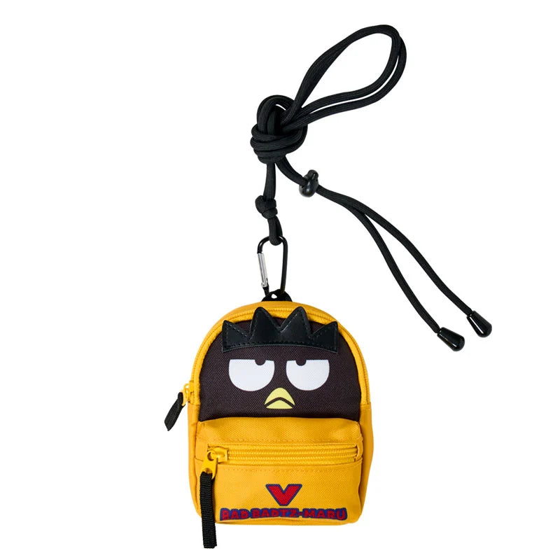 Badtz Maru "Hapidanbui 5th Anniversary! All Together" Mini Backpack Pouch
