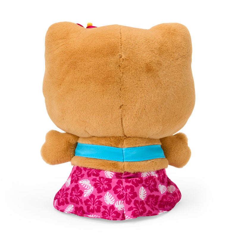 Hello Kitty Tan "Tokonatsu Vacation" Large Plush [Pink]