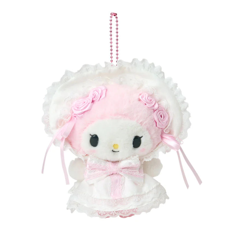 My Melody "White Frills" Mascot Plush