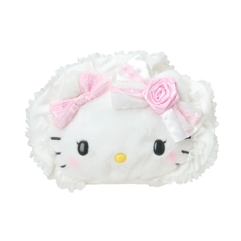 Hello Kitty "White Frills" Face Pouch