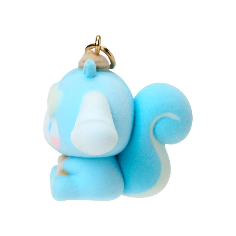 Cinnamoroll Fluffy Squirrel Keychain