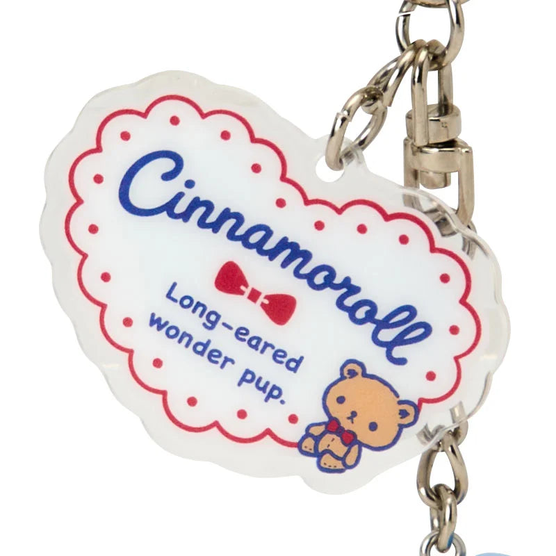Cinnamoroll With Kuma-san Keychain