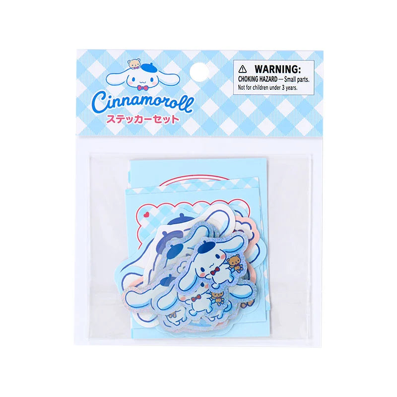 Cinnamoroll With Kuma-san Sticker Set