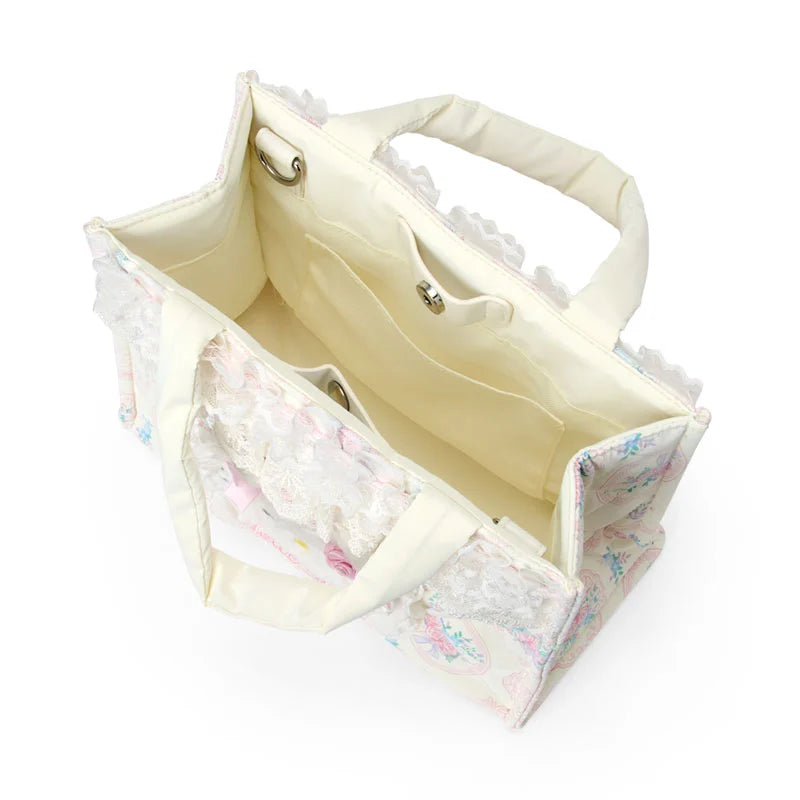 Hello Kitty "White Frills" 2-Way Handbag