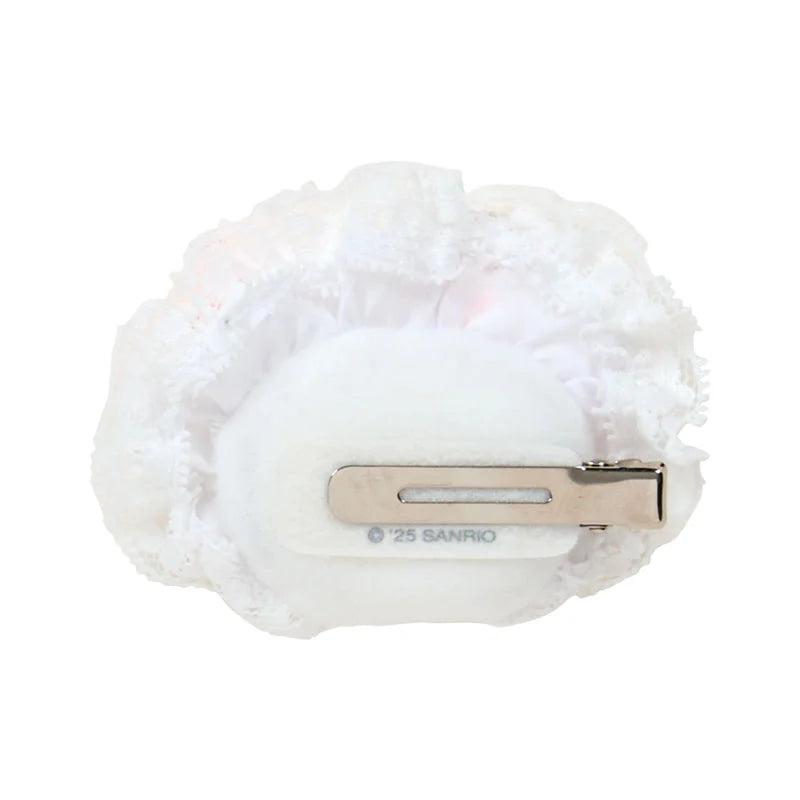 Sanrio Character "White Frills"Plush Hair Clip Blind Bag