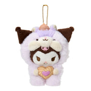 Kuromi Fluffy Squirrel Plush Mascot