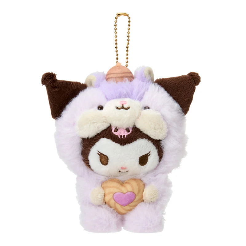 Kuromi Fluffy Squirrel Plush Mascot