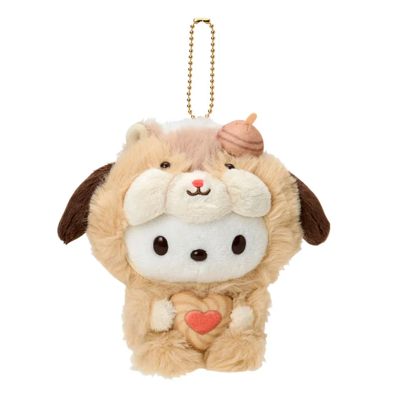 Pochacco Fluffy Squirrel Plush Mascot