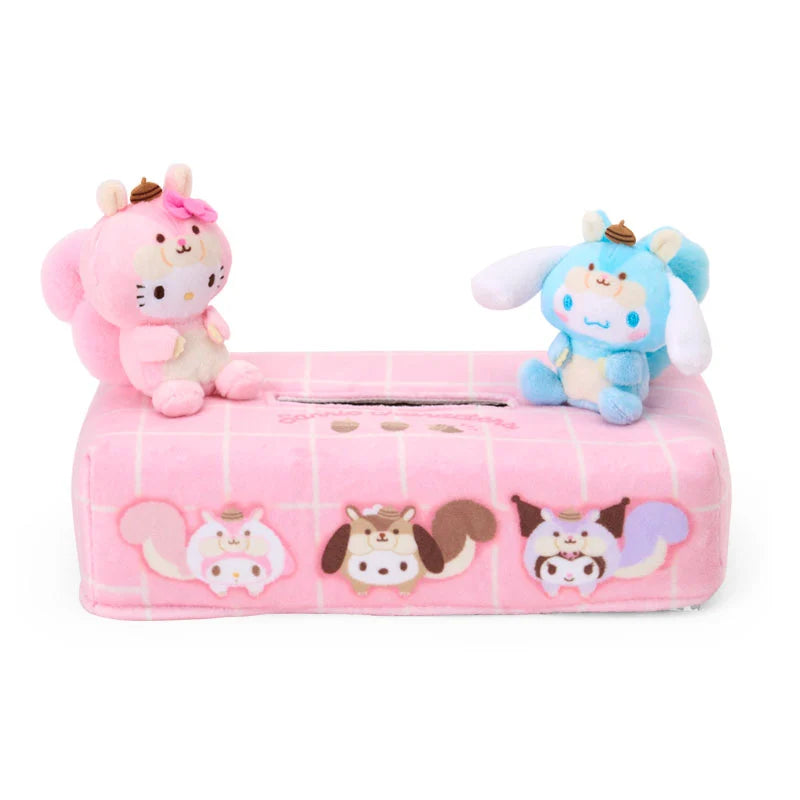 Sanrio Fluffy Squirrel Tissue Box Case