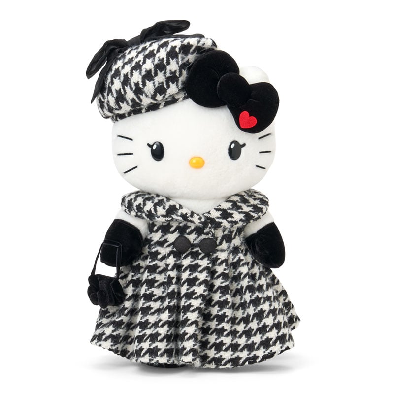 Hello Kitty "Monochrome Girly Twin" Large Plush Doll [Exclusive Numbered]