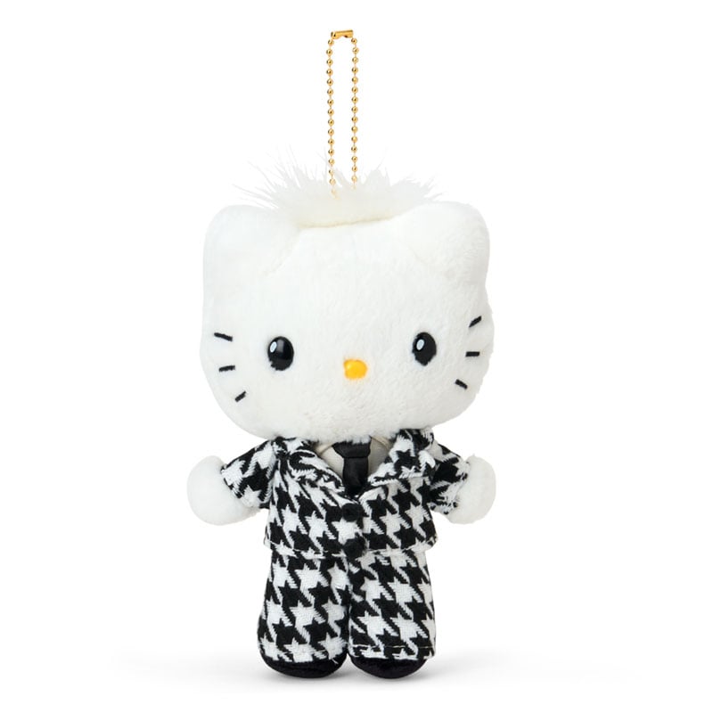 Hello Kitty "Monochrome Girly Twin" Plush Mascot