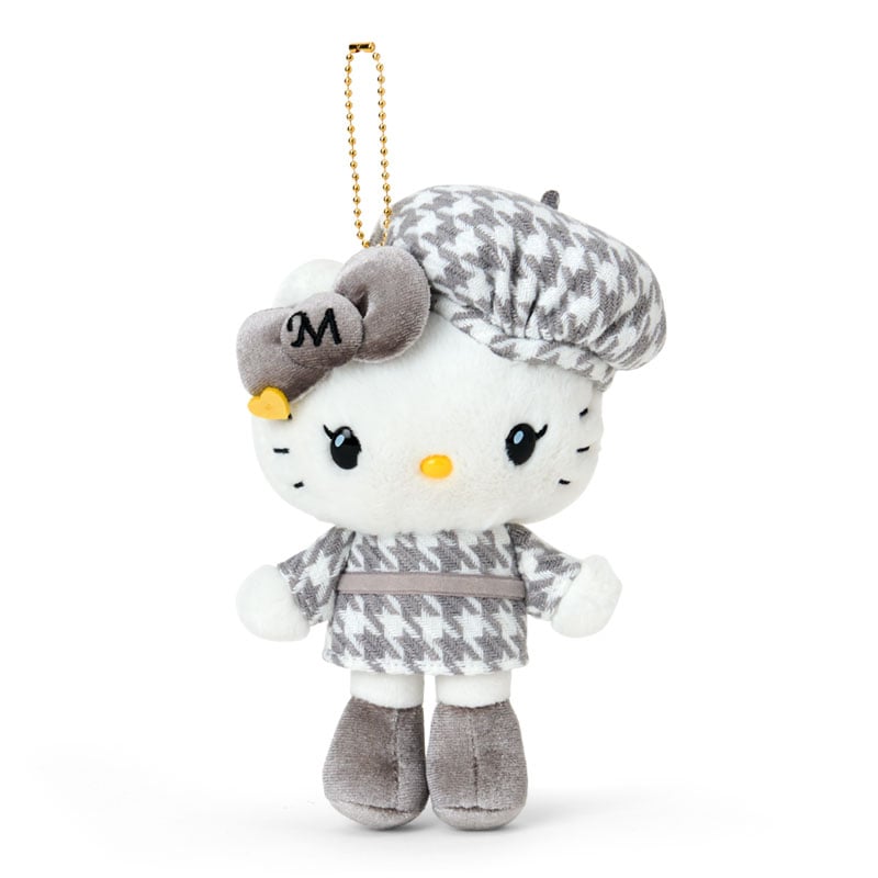 Hello Kitty "Monochrome Girly Twin" Plush Mascot