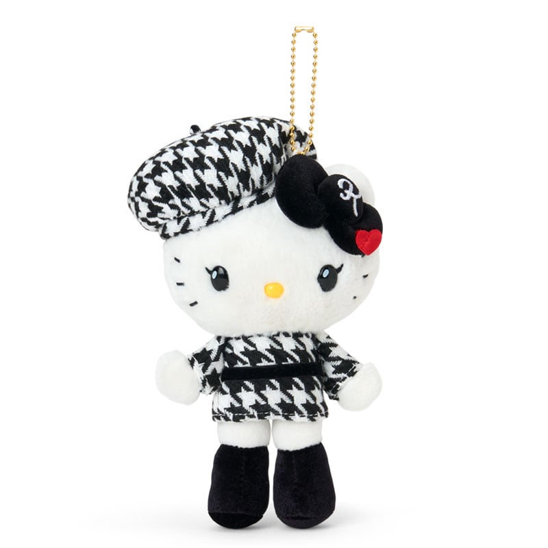 Hello Kitty "Monochrome Girly Twin" Plush Mascot