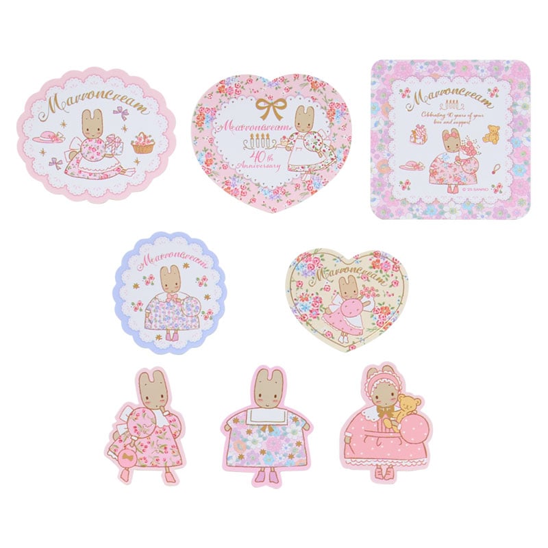 Marroncream "Fashion Show" Sticker Flakes