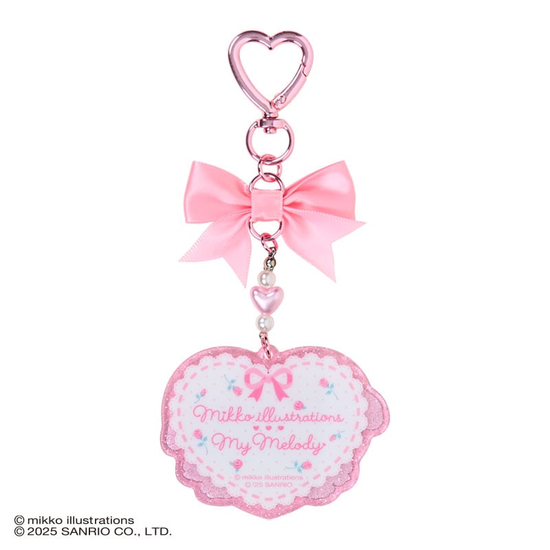 My Melody Mikko Illustrations Acrylic Keychain
