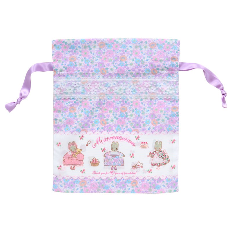 Marroncream "Fashion Show" Drawstring Bag Set