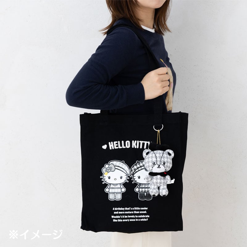 Hello Kitty "Monochrome Girly Twin" Tote Bag