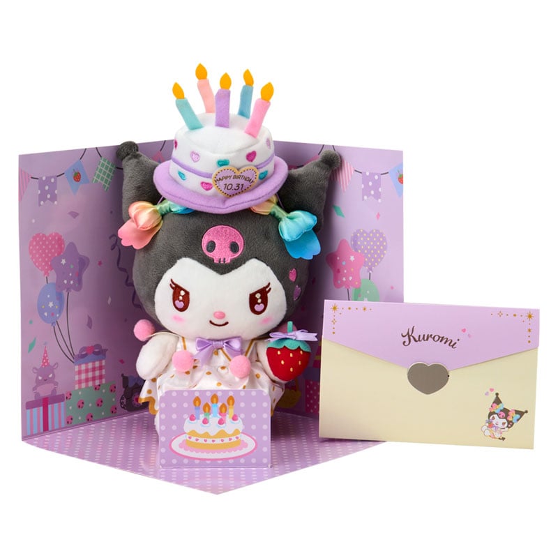Kuromi Birthday Celebration Set Plush