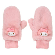 My Melody Faux Fur Mittens