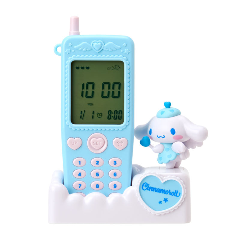 Cinnamoroll Flip Phone-shaped Table Clock