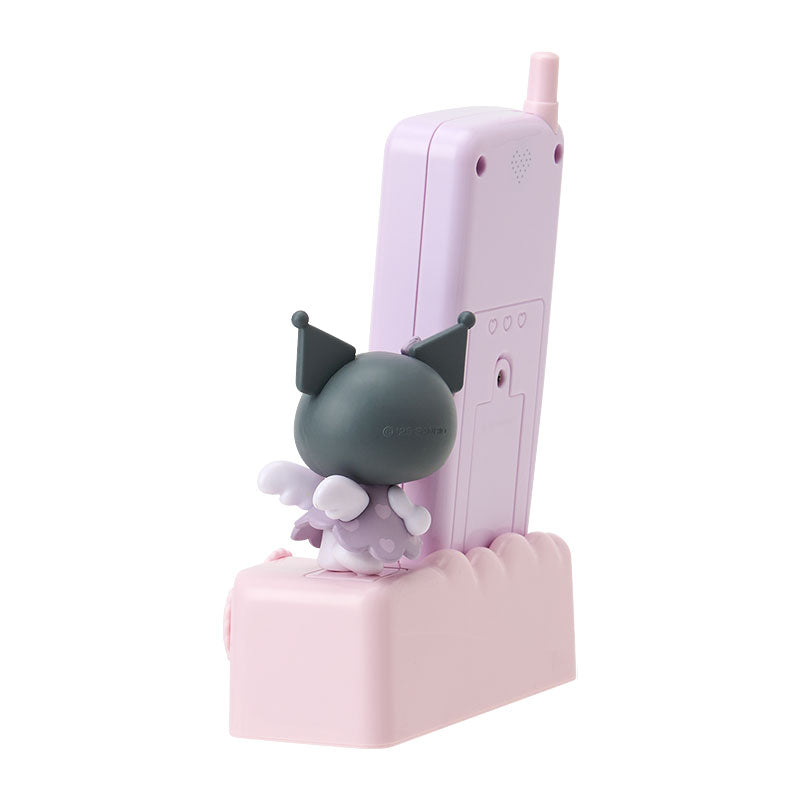 Kuromi Flip Phone-shaped Table Clock