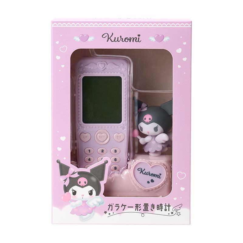 Kuromi Flip Phone-shaped Table Clock