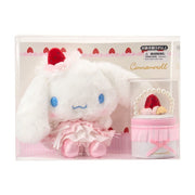 Cinnamoroll "Strawberry Whipped Cake" Plush Set