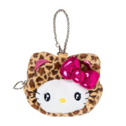 Hello Kitty "Sanrio Galneko" Face Pouch [Leopard]