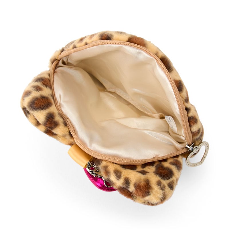 Hello Kitty "Sanrio Galneko" Face Pouch [Leopard]