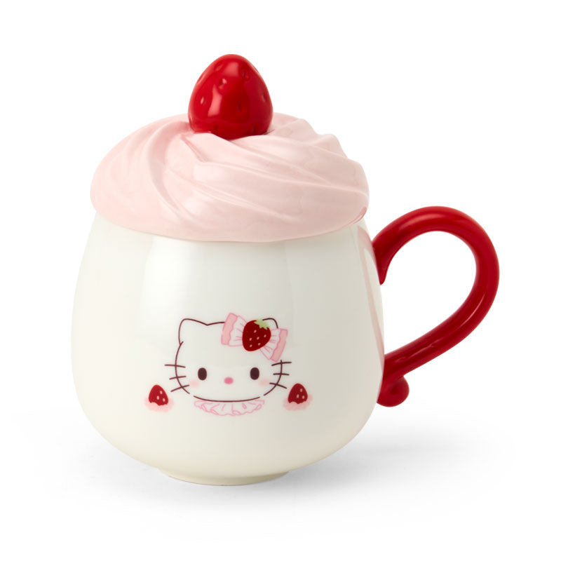 Hello Kitty "Strawberry Whipped Cake" Mug