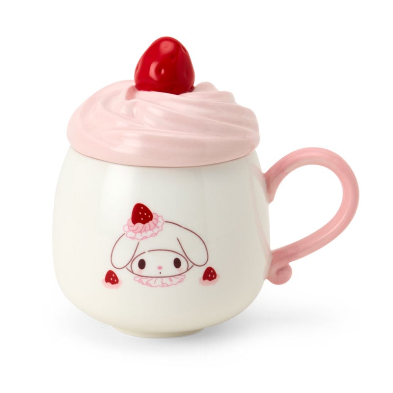 My Melody "Strawberry Whipped Cake" Mug