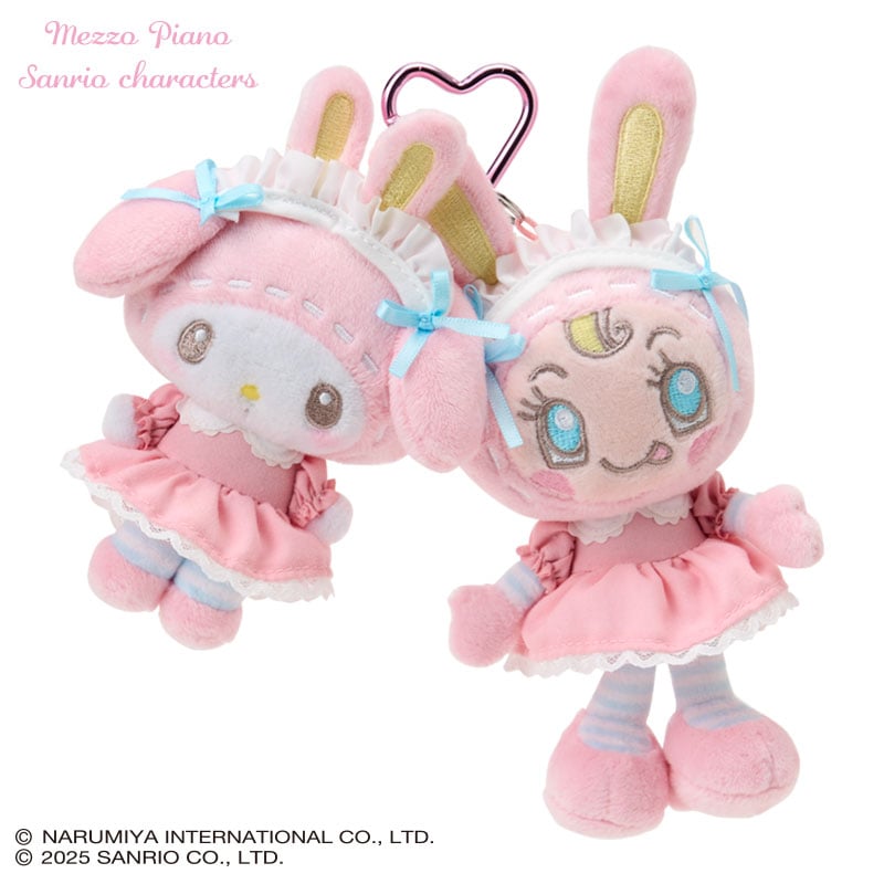 My Melody x Mezzo Piano Plush Mascot