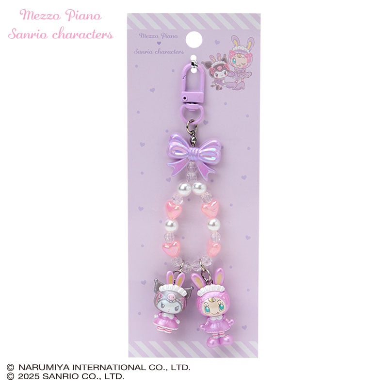 Kuromi x Mezzo Piano Beaded Strap