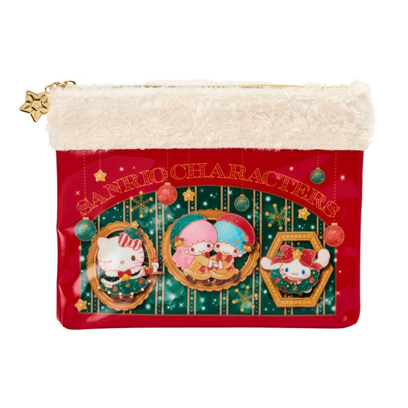Sanrio Character "Christmas 2025" Flat Pouch