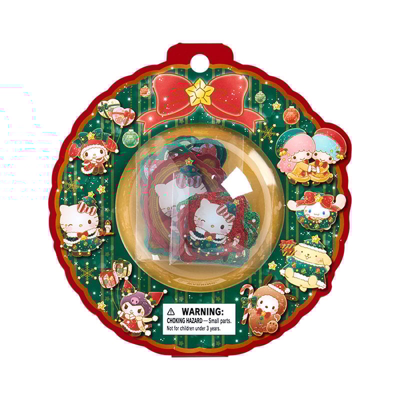 Sanrio Character "Christmas 2025" Sticker Flakes