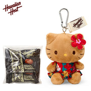 Hello Kitty Hawaiian Host Macadamia Nut Chocolate & Mascot Plush