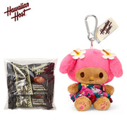 My Melody Hawaiian Host Macadamia Nut Chocolate & Mascot Plush