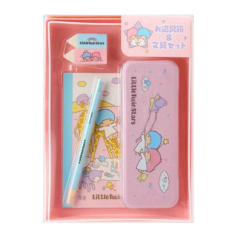 Little Twin Stars "Sanrio Forever Goods" Tool Box & Stationery Set