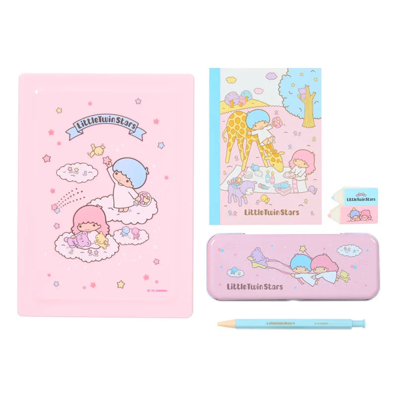 Little Twin Stars "Sanrio Forever Goods" Tool Box & Stationery Set