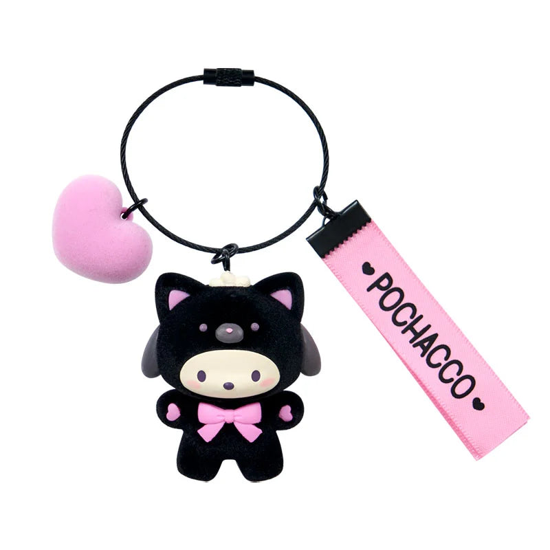 Pochacco "Black Animals" Keychain