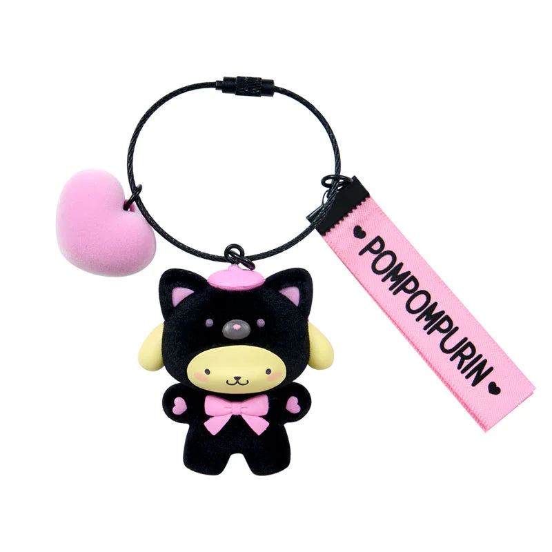 PomPomPurin "Black Animals" Keychain